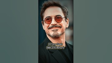 Marvel Top 5 most Richest Characters 🤑💵 #shorts #respect #viral