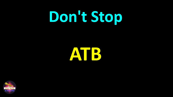 Don't Stop Karaoke version - Karaoke performance video thumbnail