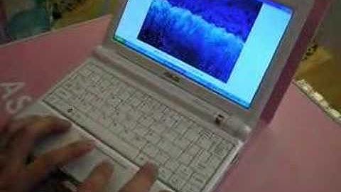 Eee PC Multi-Touch Pad Demo