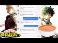 Im At Soup|| BNHA/MHA Skit|| (Short Texting Story)