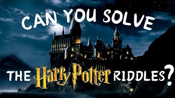Can You Solve The Harry Potter Riddles?