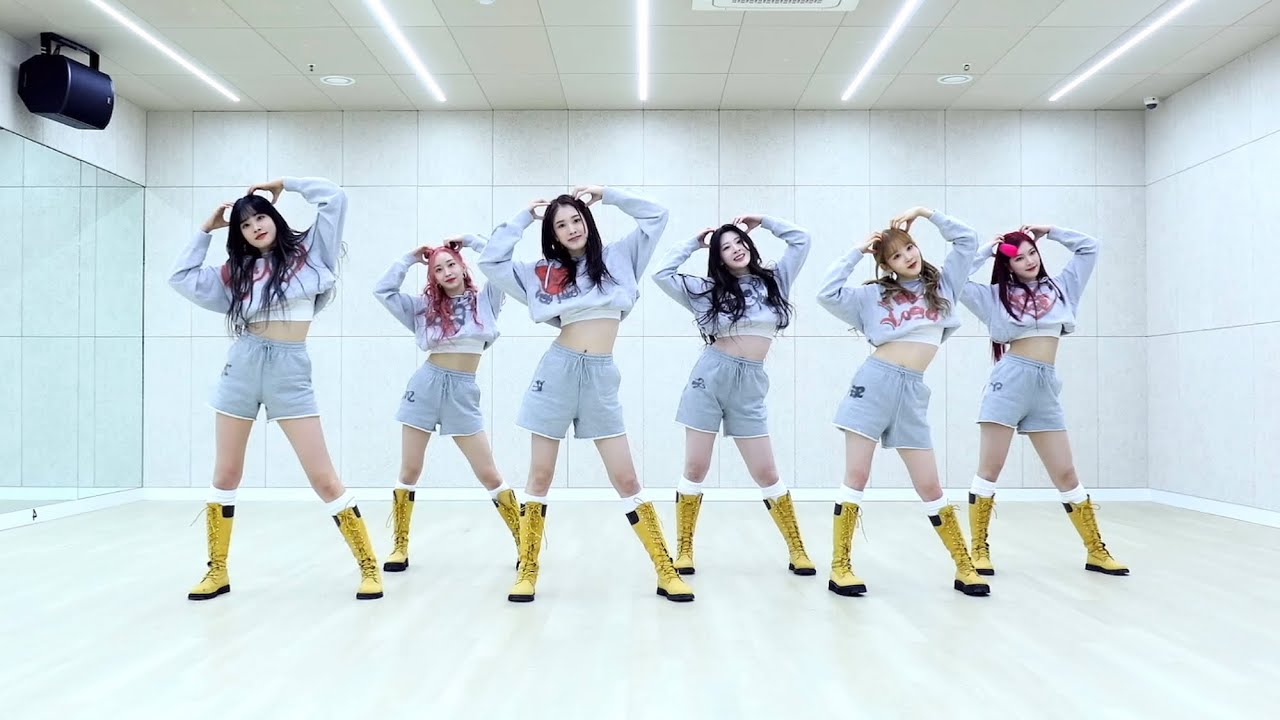 [Mirrored] STAYC(스테이씨)Teddy Bear(테디베어) 안무영상 안무 거울모드(Dance Practice