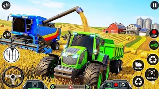 Simulatore di guida di trattori agricoli moderni 3D - Nuovi giochi di trattori - Gameplay per And... screenshot 4