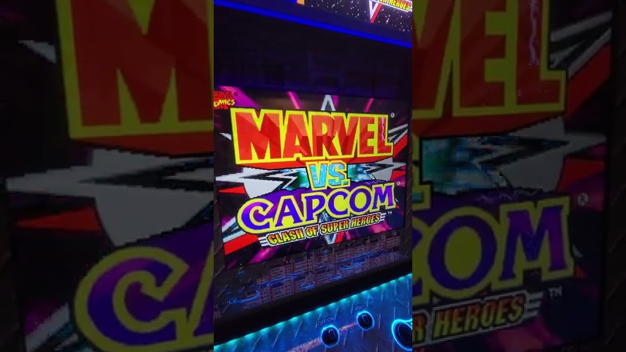 New Marvel vs Capcom Marquee!!!! 