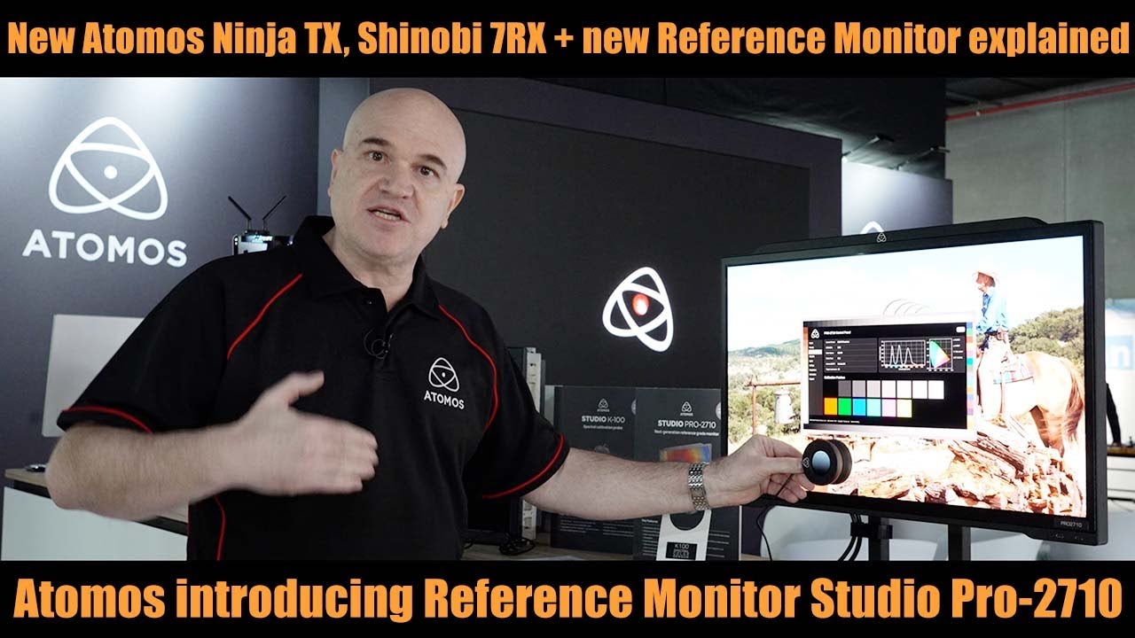 New Atomos Ninja TX, Shinobi 7RX + new Reference Monitor explained