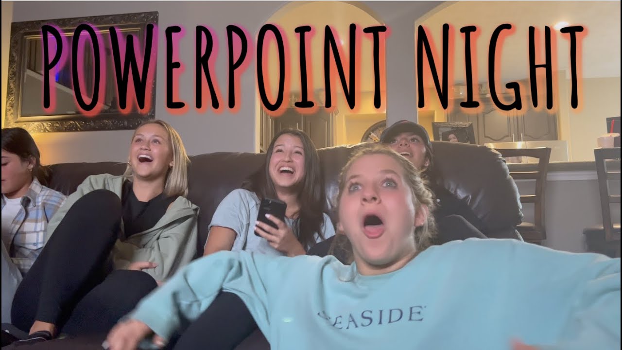 POWERPOINT NIGHT VLOG TikTok Inspired YouTube