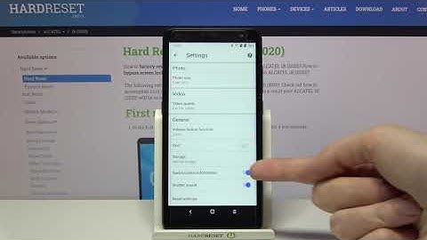 How to Enable Camera Shutter Sound in ALCATEL 1B 2020 – Manage Camera Sounds