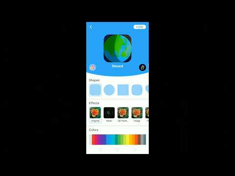 How to make customize app icon