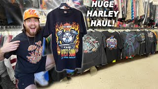 I Found Tons Of Harley T-Shirts In The Thrift Store! Turning $0.01 in $100,000 in the Thrift Store!