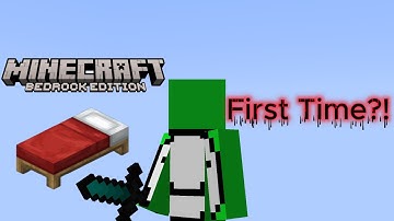 Java Player Tries Out Bedrock Bedwars For The First Time!