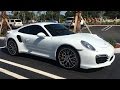 Porsche 991 Turbo S - Tune and cat Back Exhaust only - 1/4 Mile Drag Test - Road Test TV ®