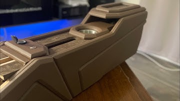 Center Console wrapped + iPad and AC Control Panels