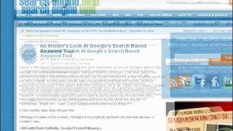 SEO Tips - Google Sktool