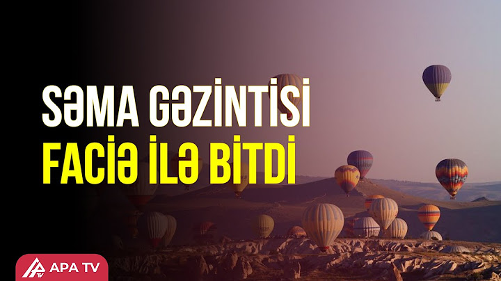 Hava şarı yerə çırpıldı: 8 ölü – APA TV