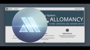 Allomancy System - Tutorial 1 (Account Creation, Marketplace Linking & Vendor Setup)