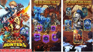 Monster Hunters: Idle RPG Android iOS Gameplay (By MainGames)