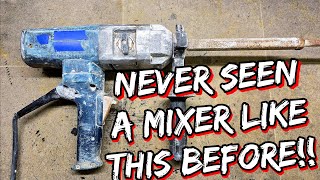 Repairing one of the best mixing drills ever made, and one of the cleanest iv ever had in. 