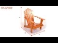 Classic Accessories Terrazzo Adirondack Chair Cover 59952 Sand Classic Accessories Terrazzo Adirondack Chair Cover 59952 Sand