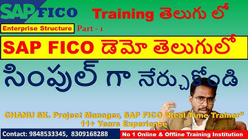 🔥SAP FICO Demo Class In Telugu -SAP FICO Introduction In Telugu -Sap Fico In Telugu🔥