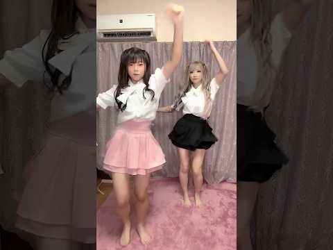 ちいめろ&まひめろ 親子でブンブンダンス踊ってみた！ #shorts