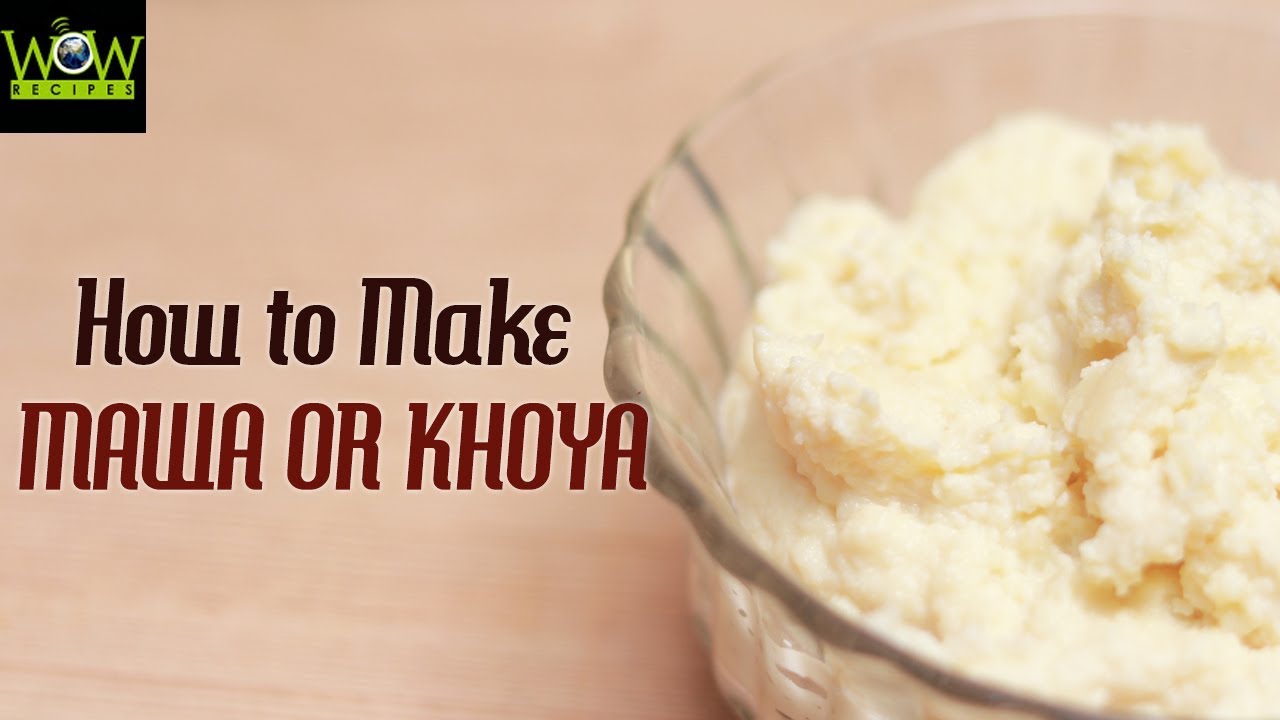 How to Make Mawa or Khoya at Home From Milk? | Easy and Simple Recipes | Wow Recipes | WOW Recipes