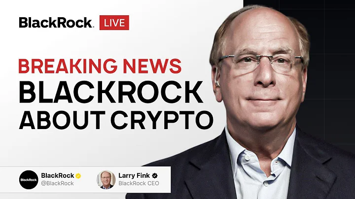 LIVE: BlackRock CEO Announces Major Crypto Move! This Speech Will Reshape the Crypto Industry!