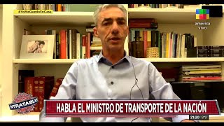 Intratables Sábado | Mano a mano con Mario Meoni, ministro de Transporte de la Nación