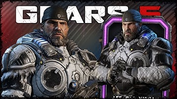 Gears 5: New Character Skin - MARCUS WINTER ARMOR GAMEPLAY!