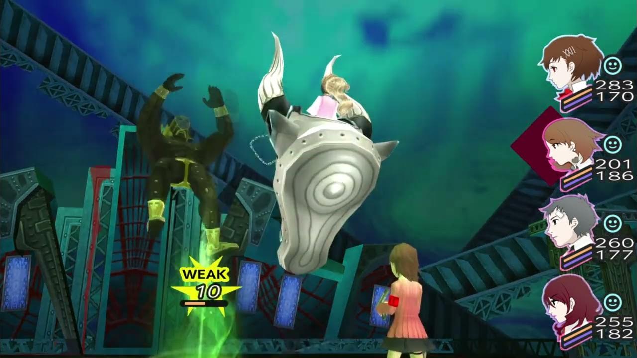 Persona 3 Portable PC 72F Furious Gigas (Maniac, No Direct Party