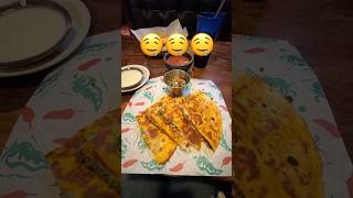 Trying Pizza Birria for the first time…. #foodreview #shorts