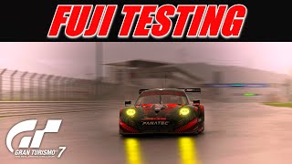Gran Turismo 7 - Fuji Testing Wet/Dry