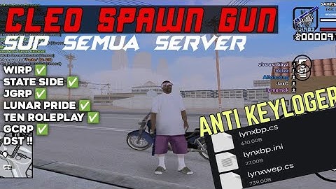 SHARE‼️CLEO SPAWN WEAPON TERBARU ANTI DETECT BOT SERVER | GACOR TERAH🤯🔥