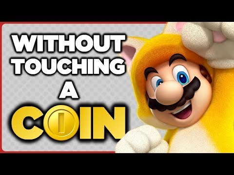 Is it possible to beat the SECRET LEVELS in Super Mario 3D World without touching a single coin?