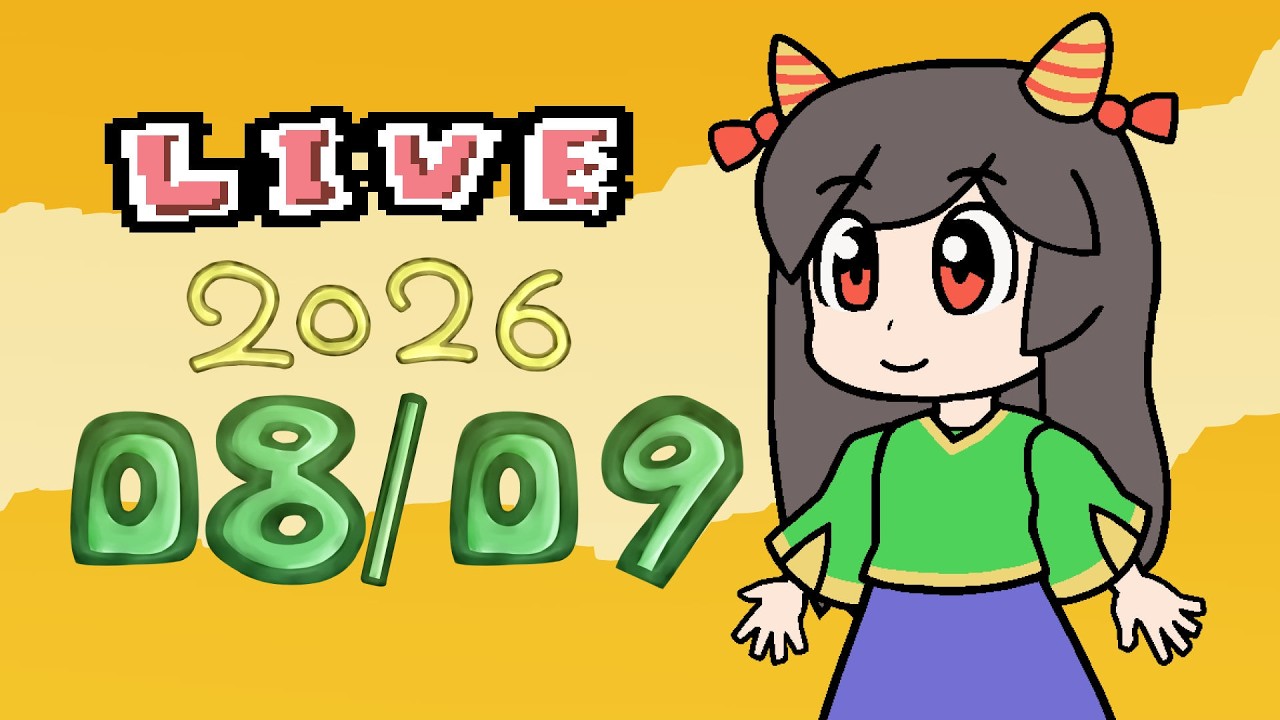 0809 2026[1] [アニメ制作RT11日目] Anime draw 11 days [40:00:00~]
