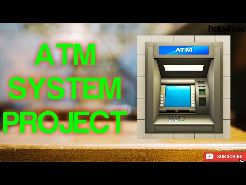 ATM SYSTEM PROJECT IN JAVA || USING NETBEANS || JAVA SWING || GUI.