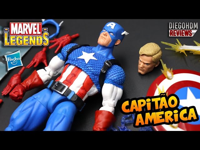 Bandai CAPTAIN AMERICA SH Figuarts Avengers Endgame Review BR / DiegoHDM 