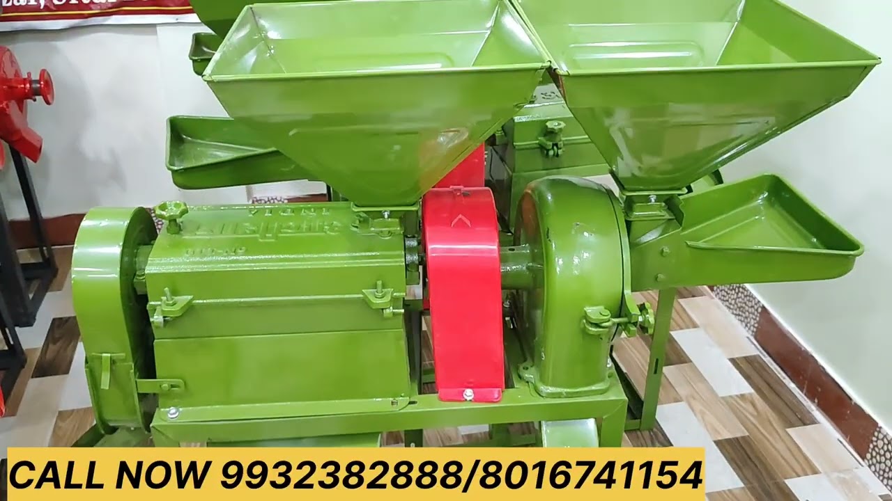 6w3500 2026 update model combined rice mill machine 5.5hp copper motor 