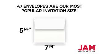 White A2 Envelope MOOP6250LD