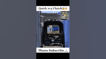 Quick 1v3 Clutch😱 #shorts #short #shortvideo #youtubeshorts #pubgmobile #pubg #bgmi #bgmishorts