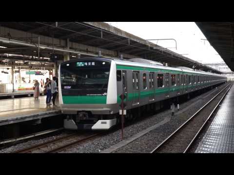 JR埼京線E233系普通池袋駅発車/JR Saikyo Line E233 series/2013.08.27