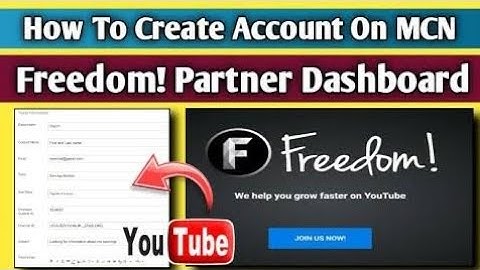 How to Join Mcn On  YouTube | Freedom Mcn |