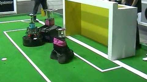 IRALab - Demo MRT: Milan Robocup Team: development of autonomous soccer robots