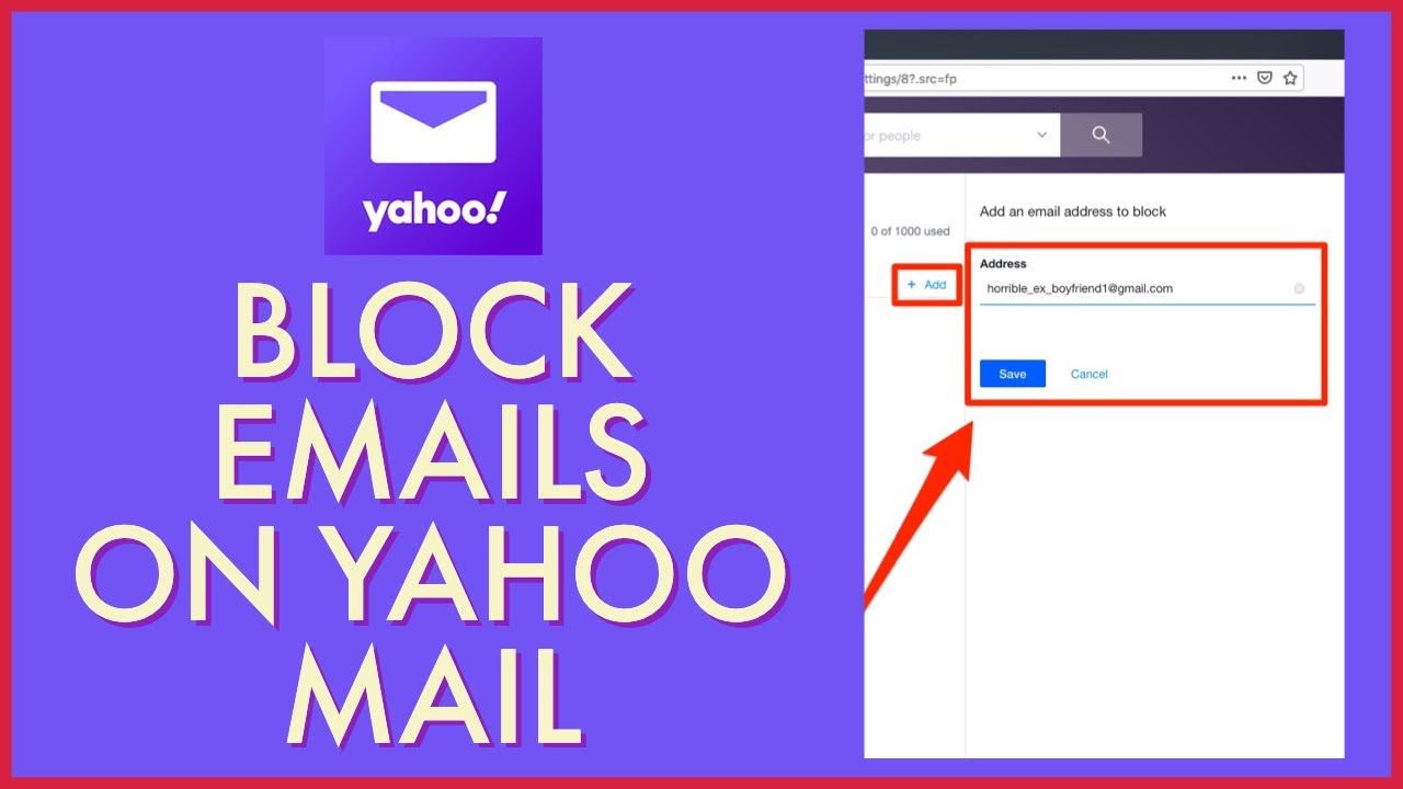 How to Block Emails on Mail Yahoo Mail (2022) YouTube