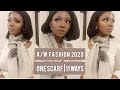 WOOLWORTHS A/W 2020 Fashion | One Scarf | 11 Ways