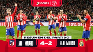 Thumbnail for ¡#ATLÉTICOMADRID ELIMINÓ AL #REALMADRID DE LA COPA DEL REY! | Atl. Madrid 4-2 Real Madrid | Resumen