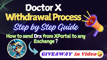 How to withdraw Doctor X from XPortal to Exchange💯 | Full Guide Video with Giveaway😜