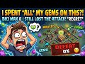 I SPENT 5,000+ GEMS ON BUILDER HALL 3... THEN THIS HAPPENED! 😱📉