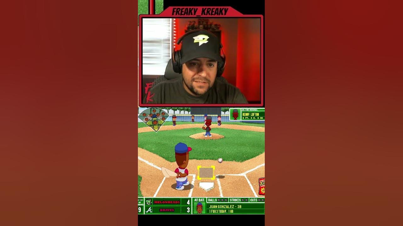 Kenny Lofton.. The BEST Closer in the game #backyardbaseball #funny  #kennylofton #skylinegaming 