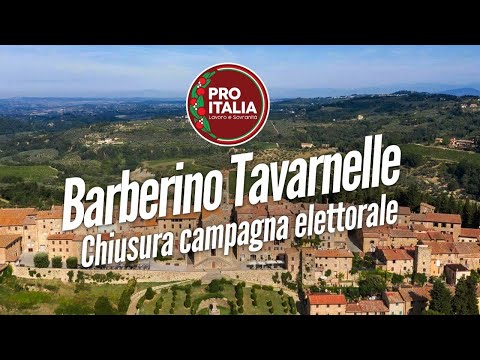 Chiusura campagna elettorale a Barberino-Tavarnelle