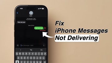 How To Fix iPhone Messages Not Delivering?